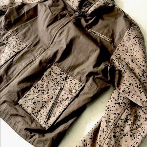 Men’s Lora Piana Speckled Leather Jacket - L